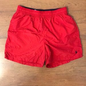 RALPH LAUREN I red men’s bathing suit